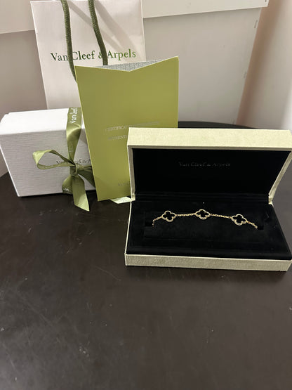 VAN CLEEF PLATA BAÑO EN ORO