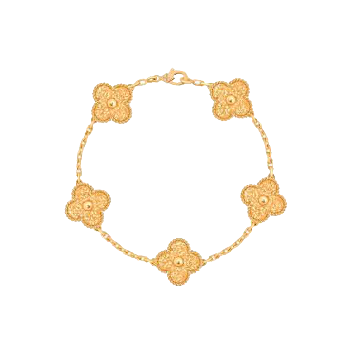 VAN CLEEF PLATA BAÑO EN ORO